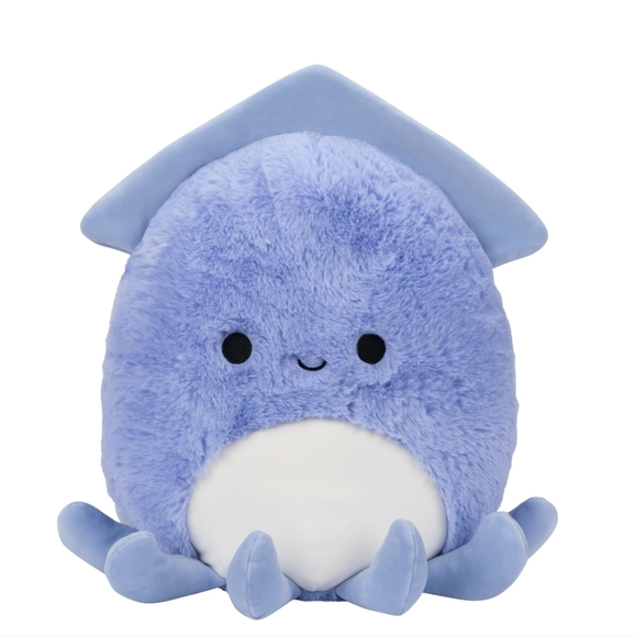 FuzzAmallow by Squishmallow 12 inch Stacey the purple squid NWT - Picture 1 of 5